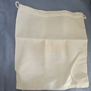 Chloé Cream Dust Bag